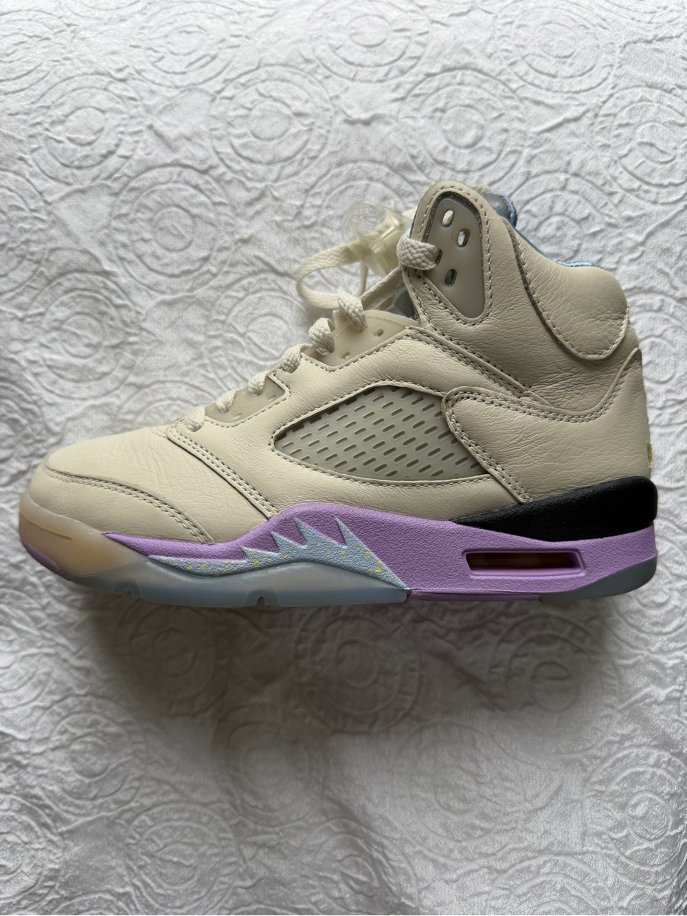 Air Jordan 5 DJ Khaled We The Best Cream Purple